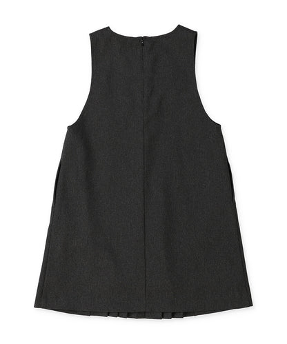 LANATEC Twill Pleat Front Dress