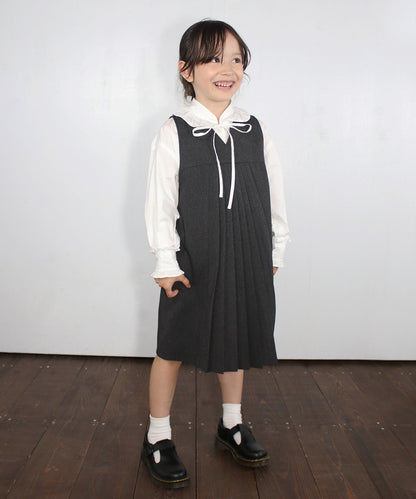 LANATEC Twill Pleat Front Dress
