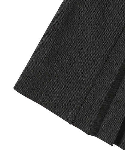 LANATEC Twill Pleat Front Dress