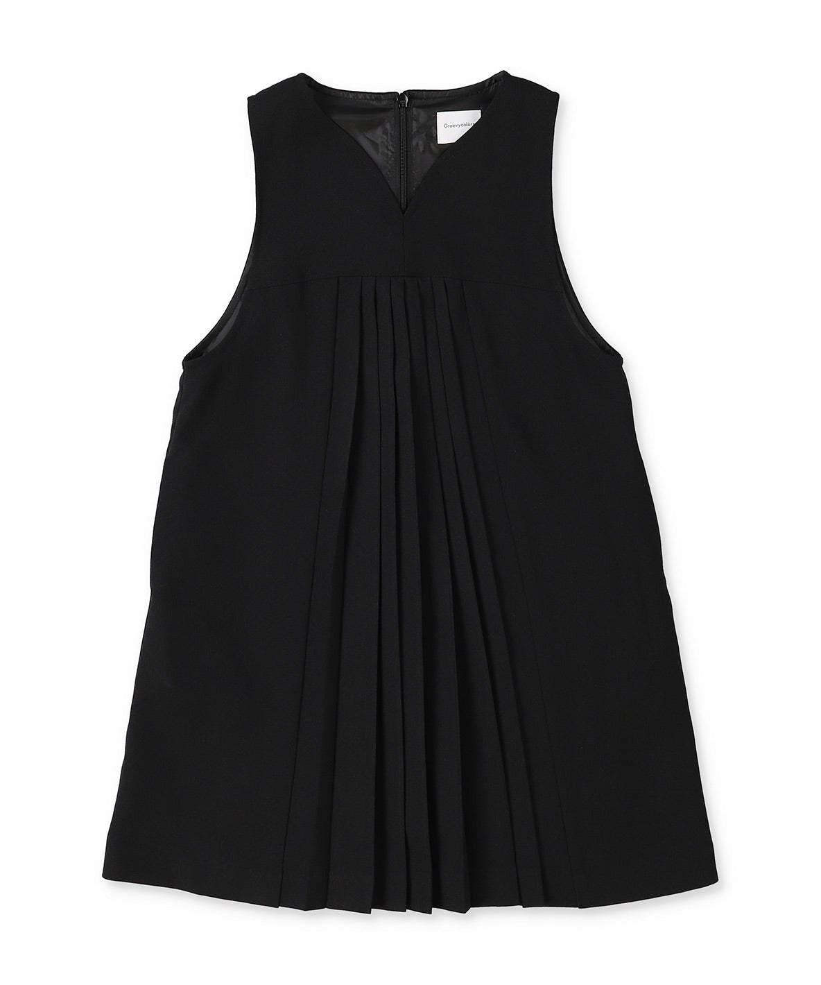 LANATEC Twill Pleat Front Dress