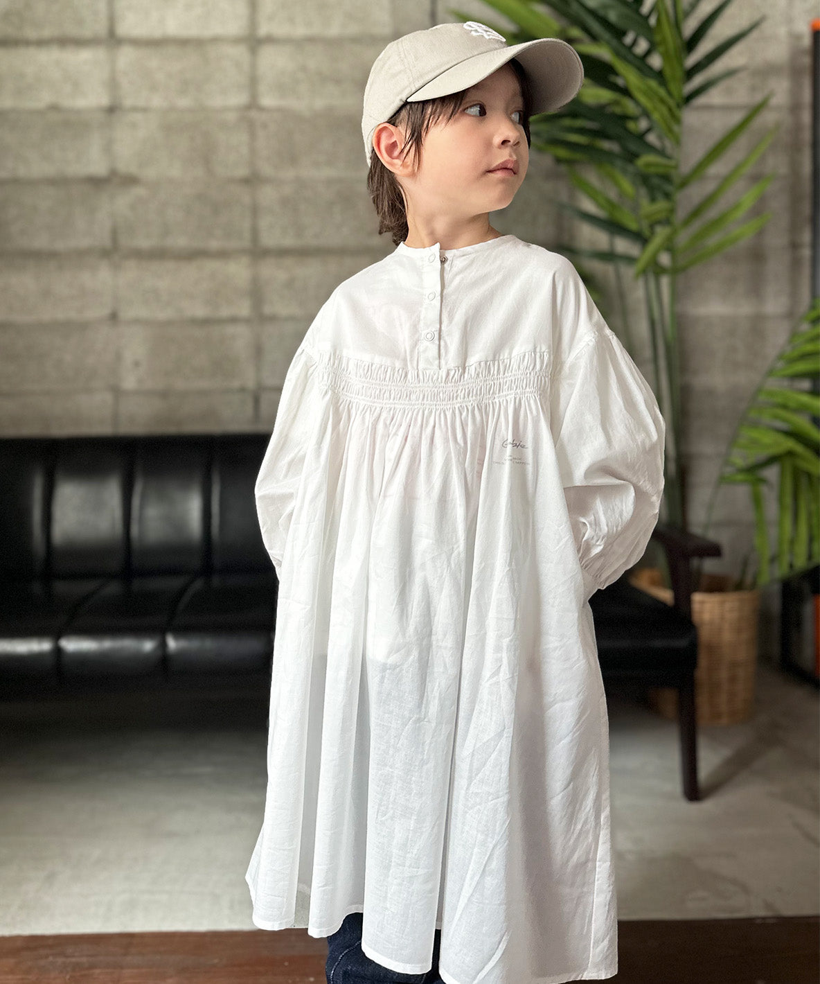 Loan Gathered Dress