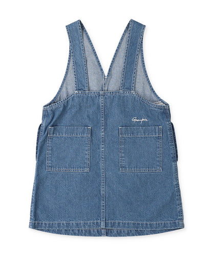 Denim Jumper Skirt