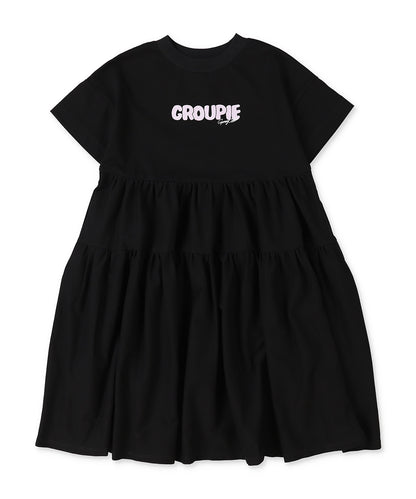 Cotton Jersey Tiered Dress