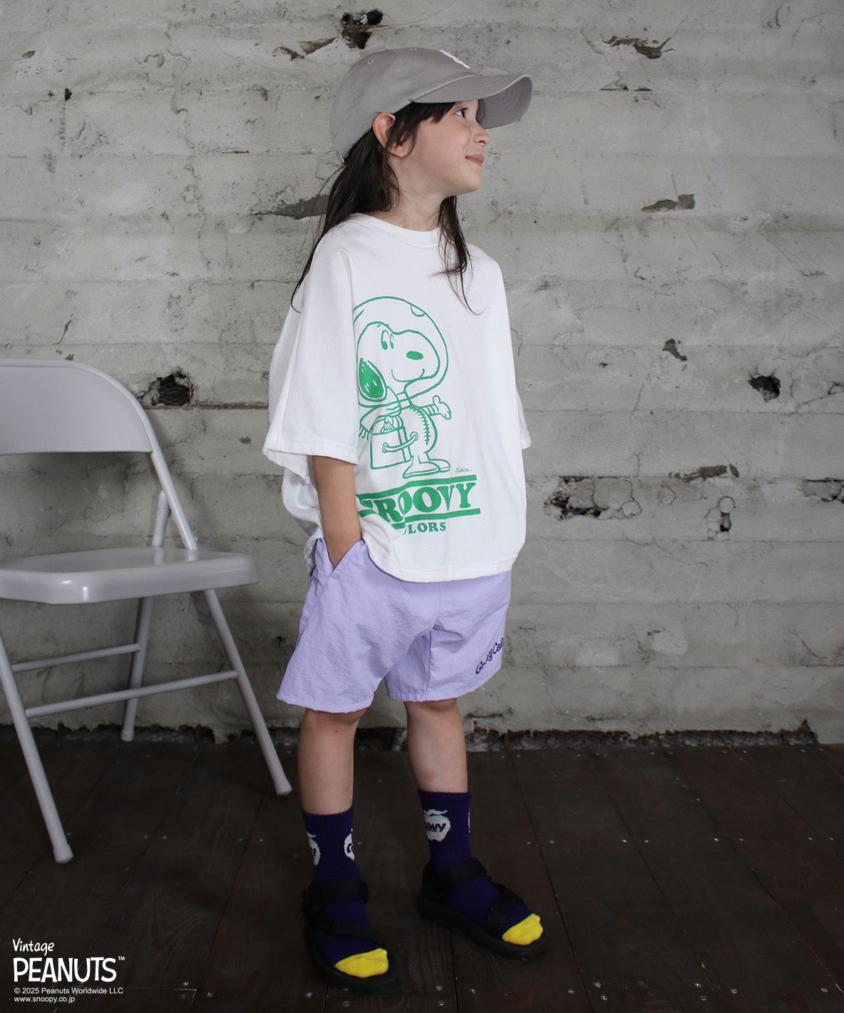 SNOOPY Wide Tee