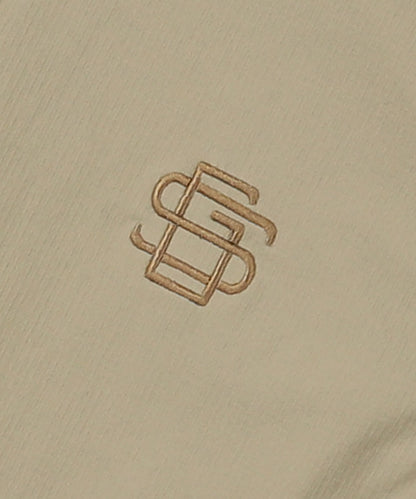Nylon 4way Band Collar Shirt