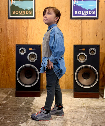 Denim Long Balloon Shirt