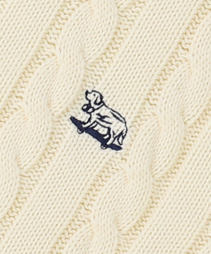 GROOVY Crewneck Cable Knit
