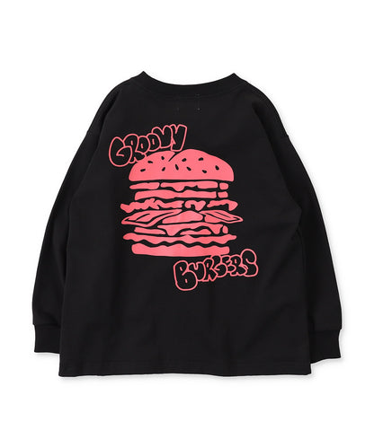 GROOVY BURGERS Long Sleeve Tee