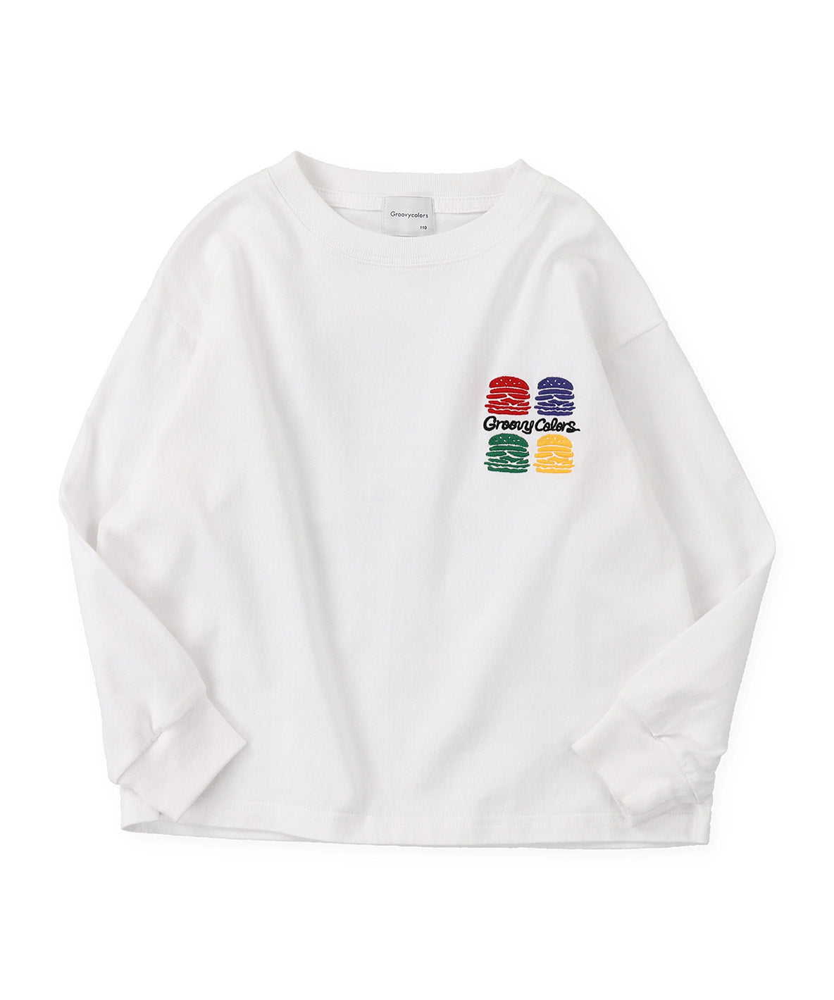 GROOVY BURGERS Long Sleeve Tee