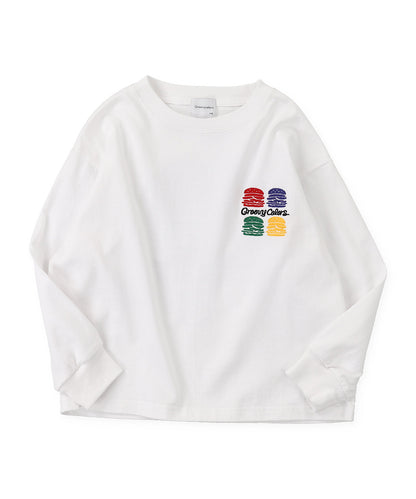 GROOVY BURGERS Long Sleeve Tee