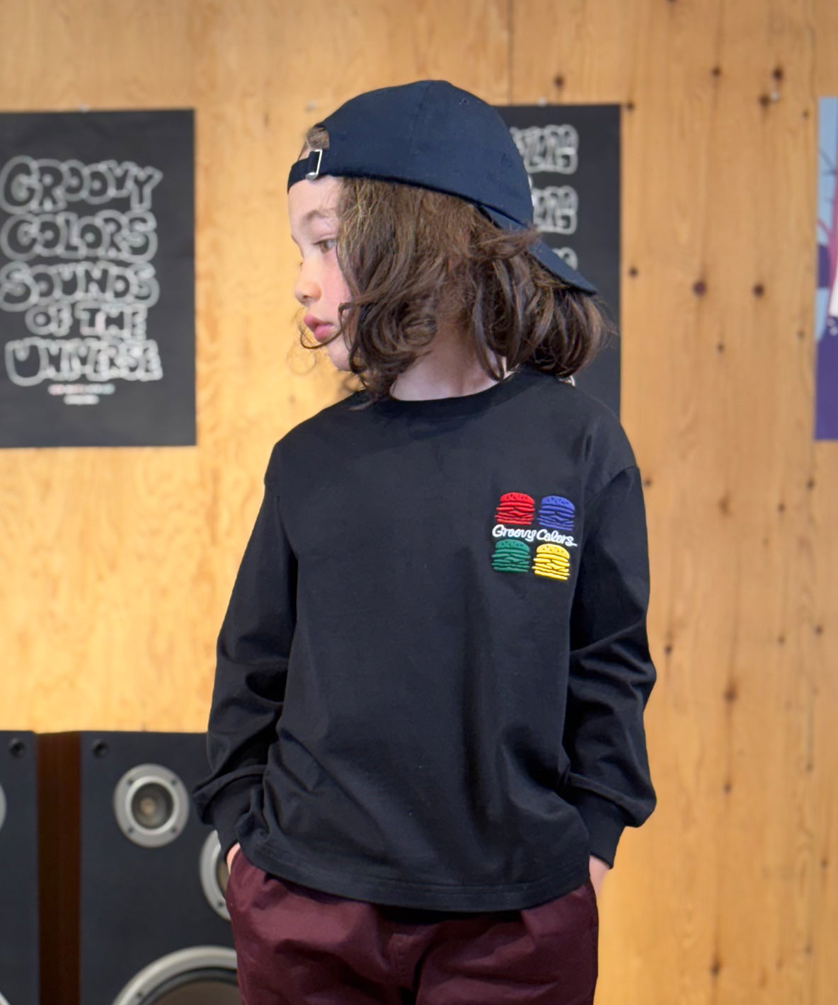 GROOVY BURGERS Long Sleeve Tee