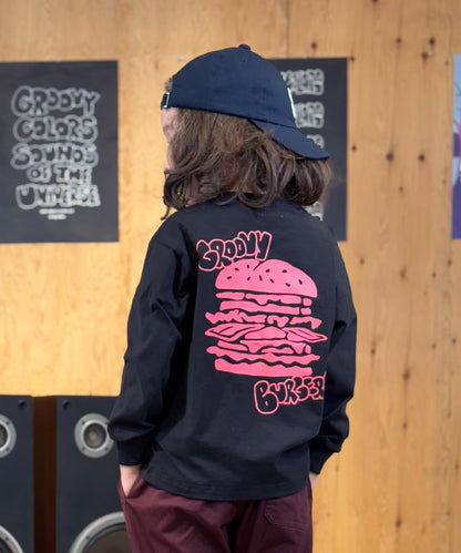 GROOVY BURGERS Long Sleeve Tee