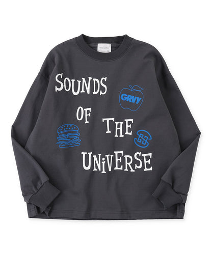 SOUNDS Oversuzed Long Sleeve Tee