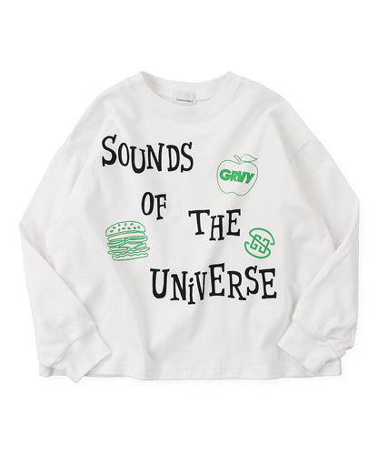 SOUNDS Oversuzed Long Sleeve Tee