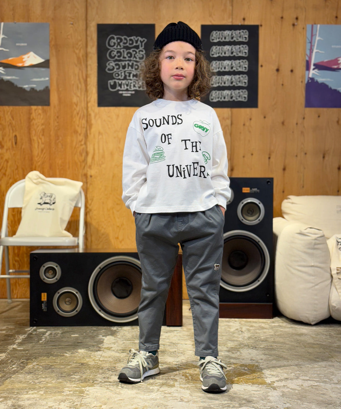 SOUNDS Oversuzed Long Sleeve Tee