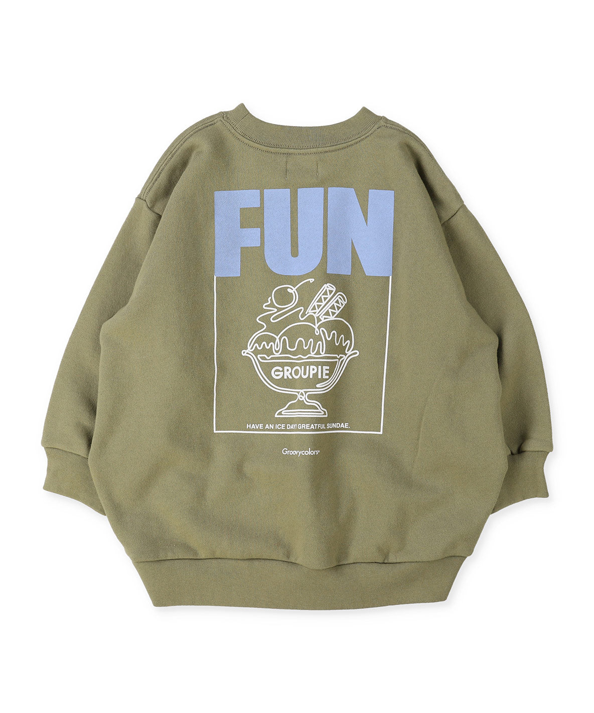 SUNDAE Cocoon Silhouette Sweatshirt