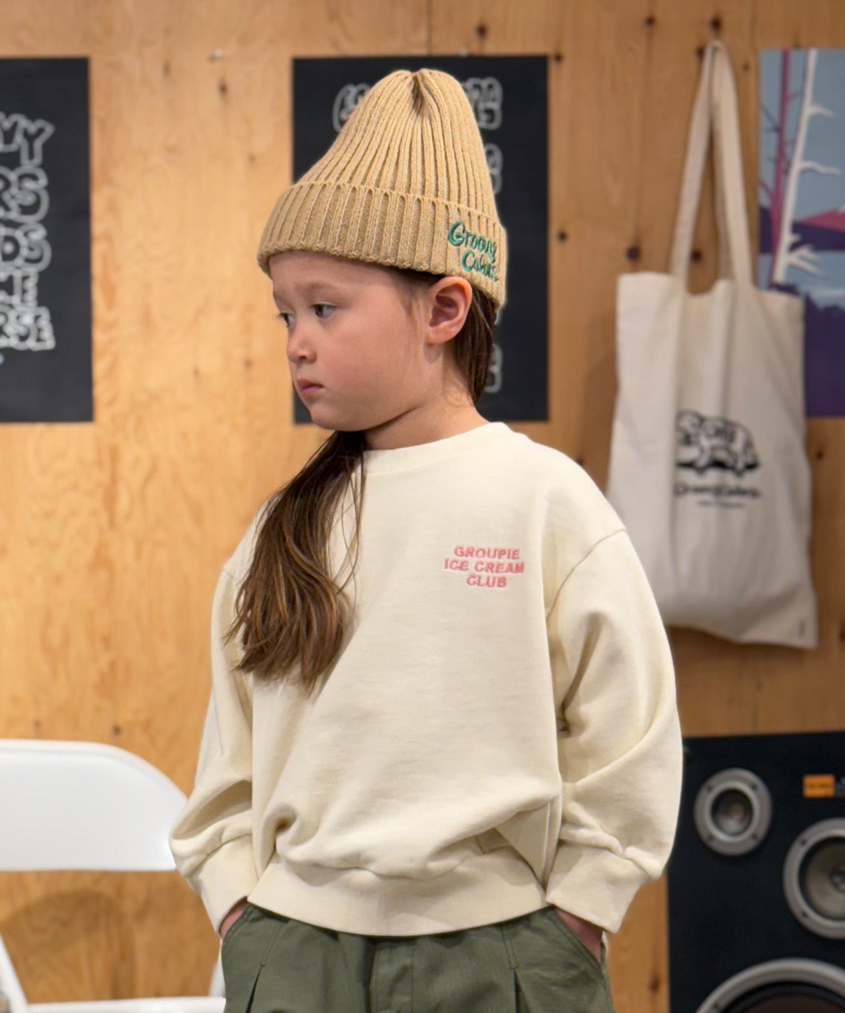 SUNDAE Cocoon Silhouette Sweatshirt