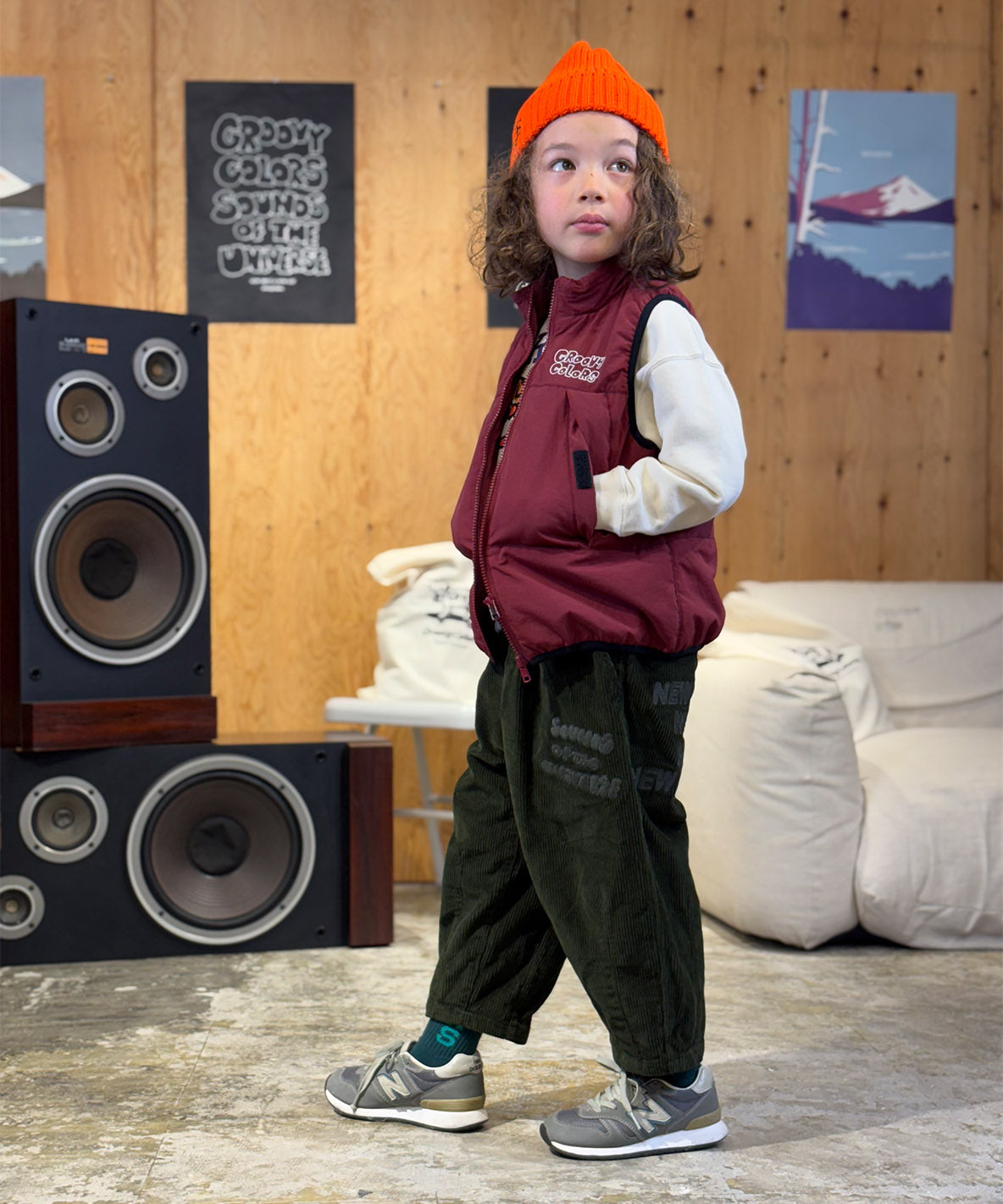 Corduroy Graffiti Pants