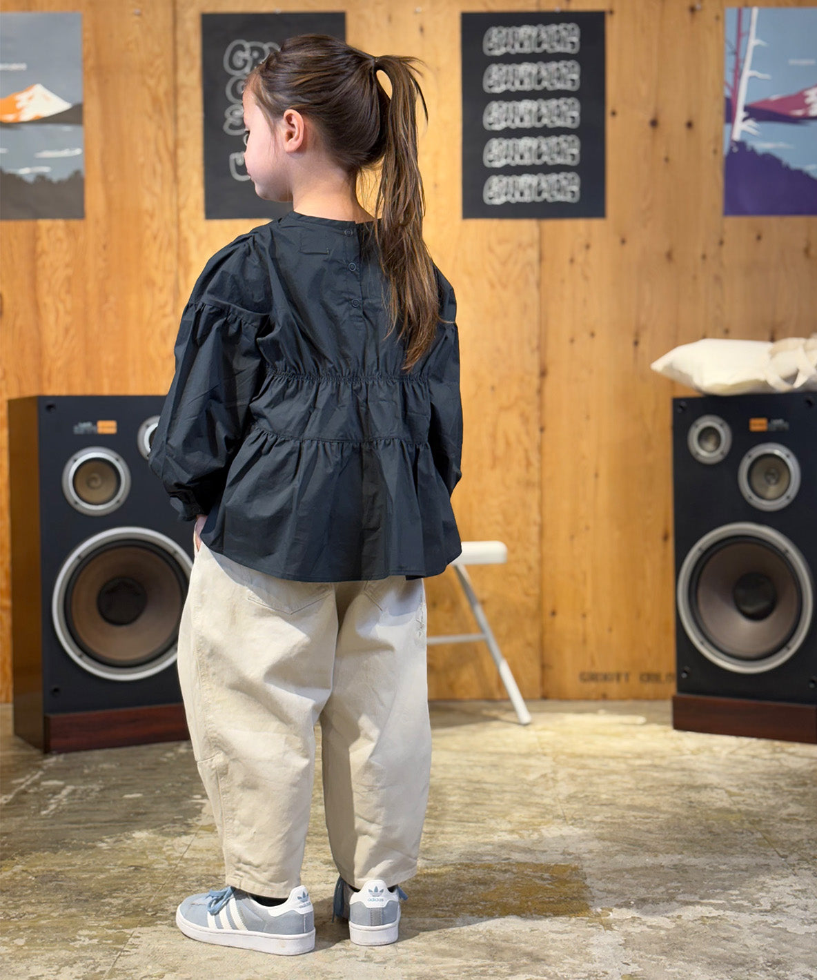Dried Twill Volume Pants
