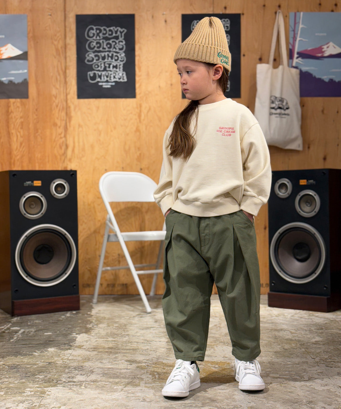 Dried Twill Volume Pants