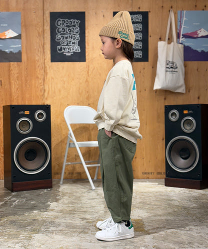 Dried Twill Volume Pants