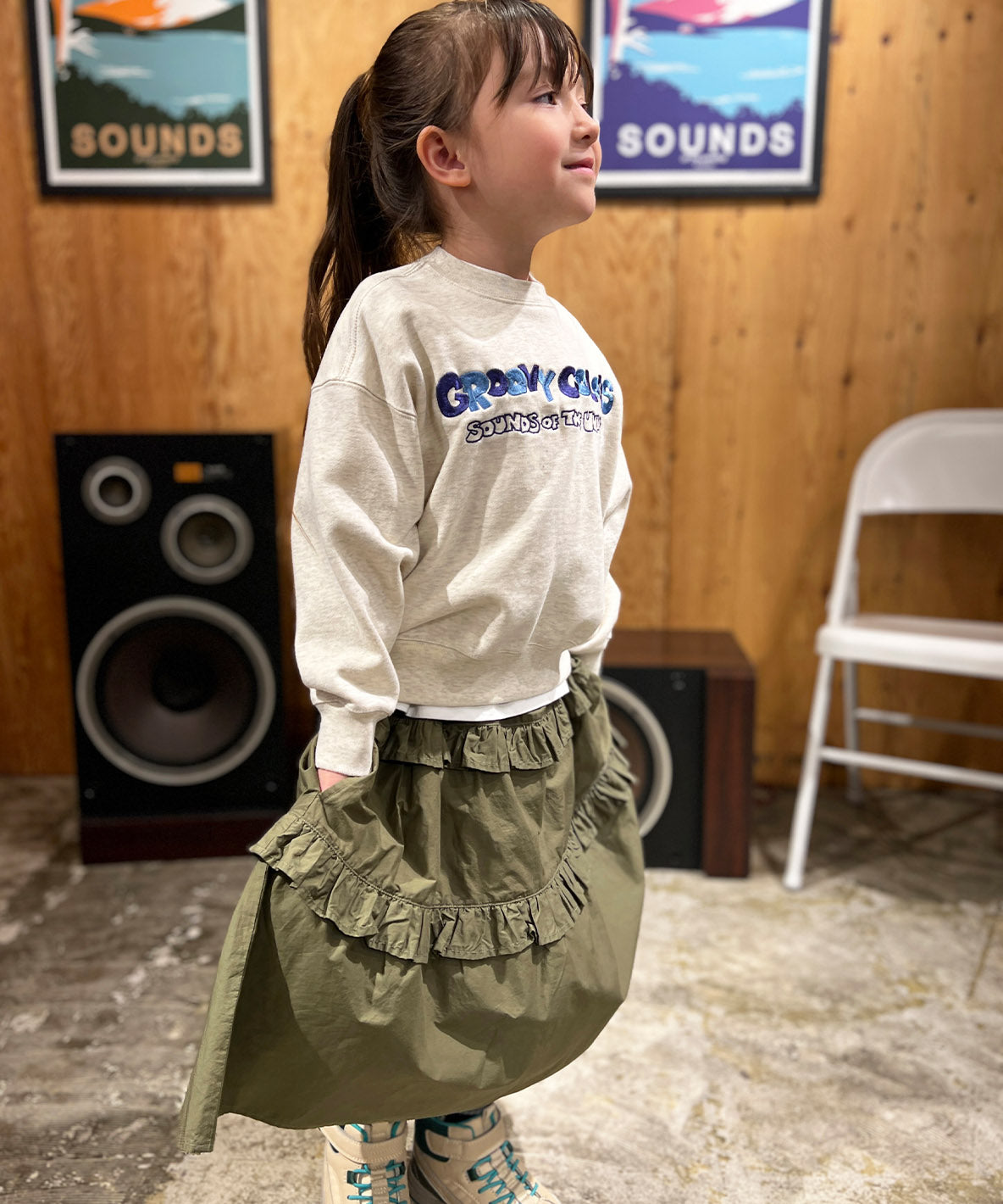 Loan Tiered Frill Skirt