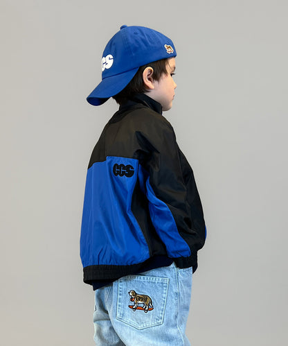 Recycled Polyester 2tone Zip Jacket