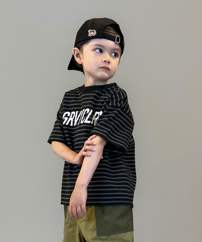 Striped GRVYCLRS Tee