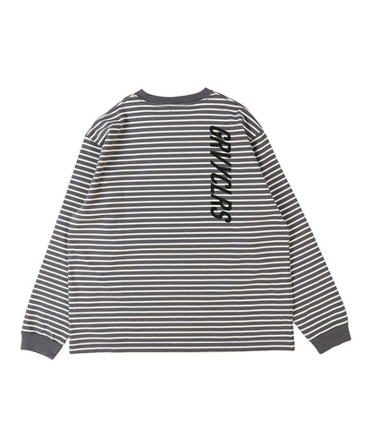 Striped GRVYCLRS Long Sleeve Tee(MENS)