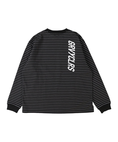 Striped GRVYCLRS Long Sleeve Tee(MENS)