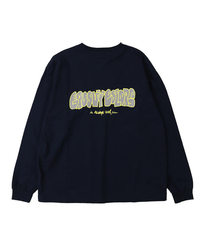 Graffiti Logo Long Sleeve Tee(MENS)