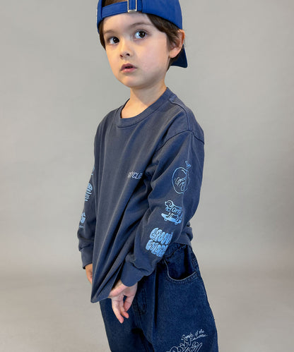 Over-dyed Long Sleeve Tee