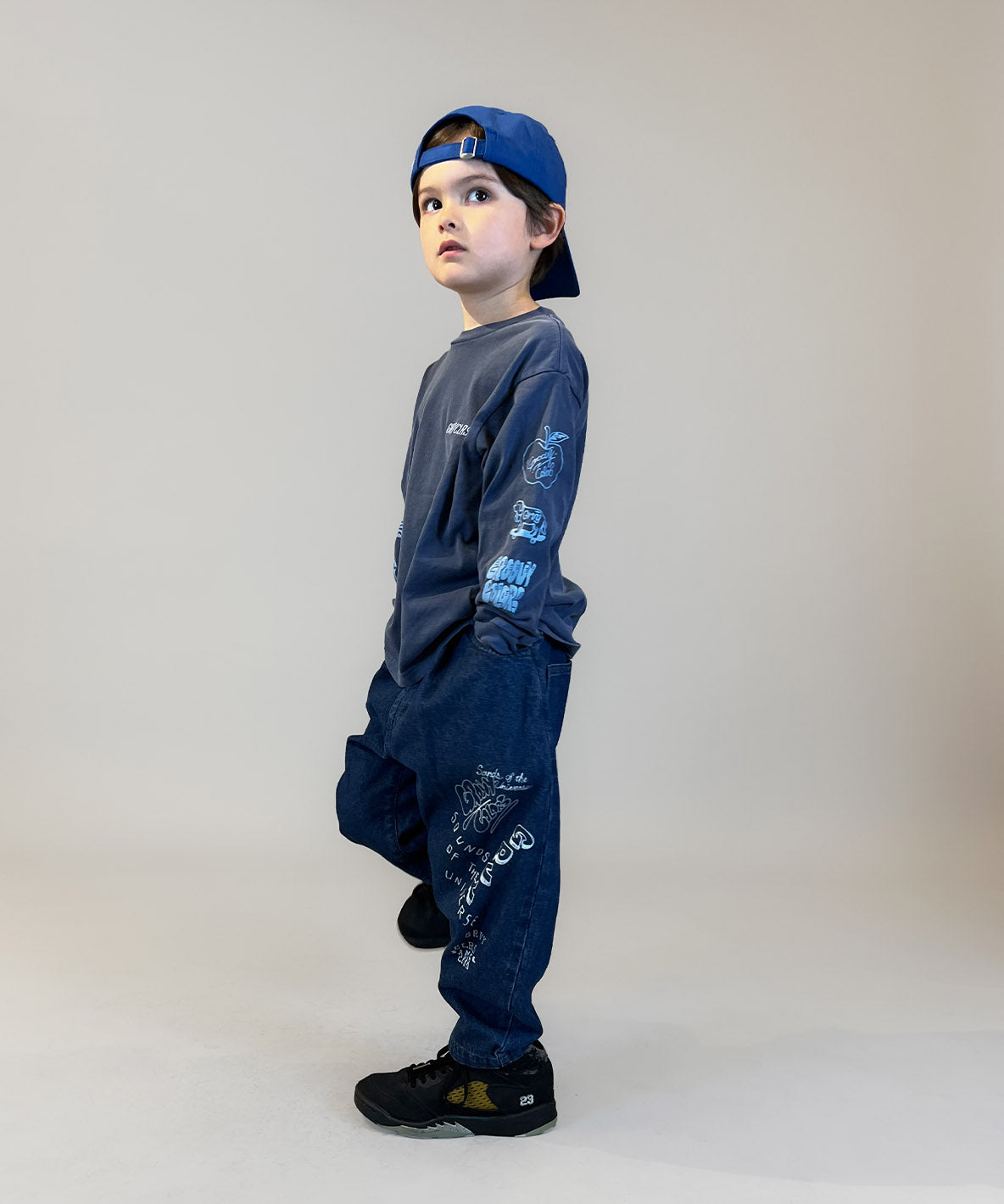 Over-dyed Long Sleeve Tee