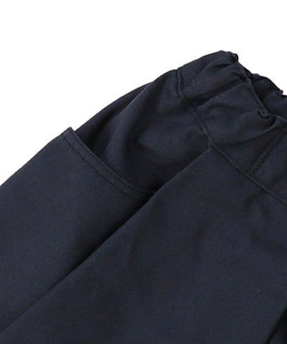Twill Front-tuck Culottes