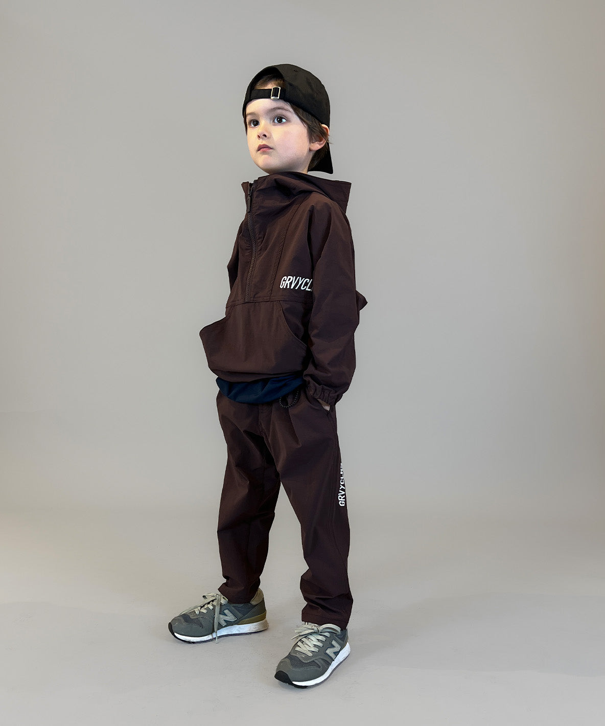 Nylon 4way stretch City Long Pants