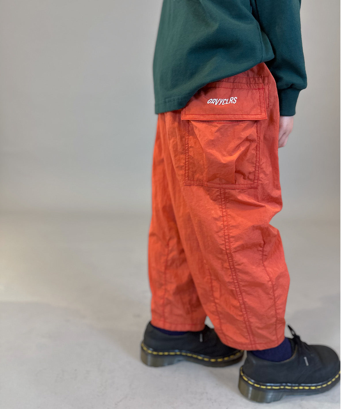 Taffeta Vintage HUGE Cargo Long Pants