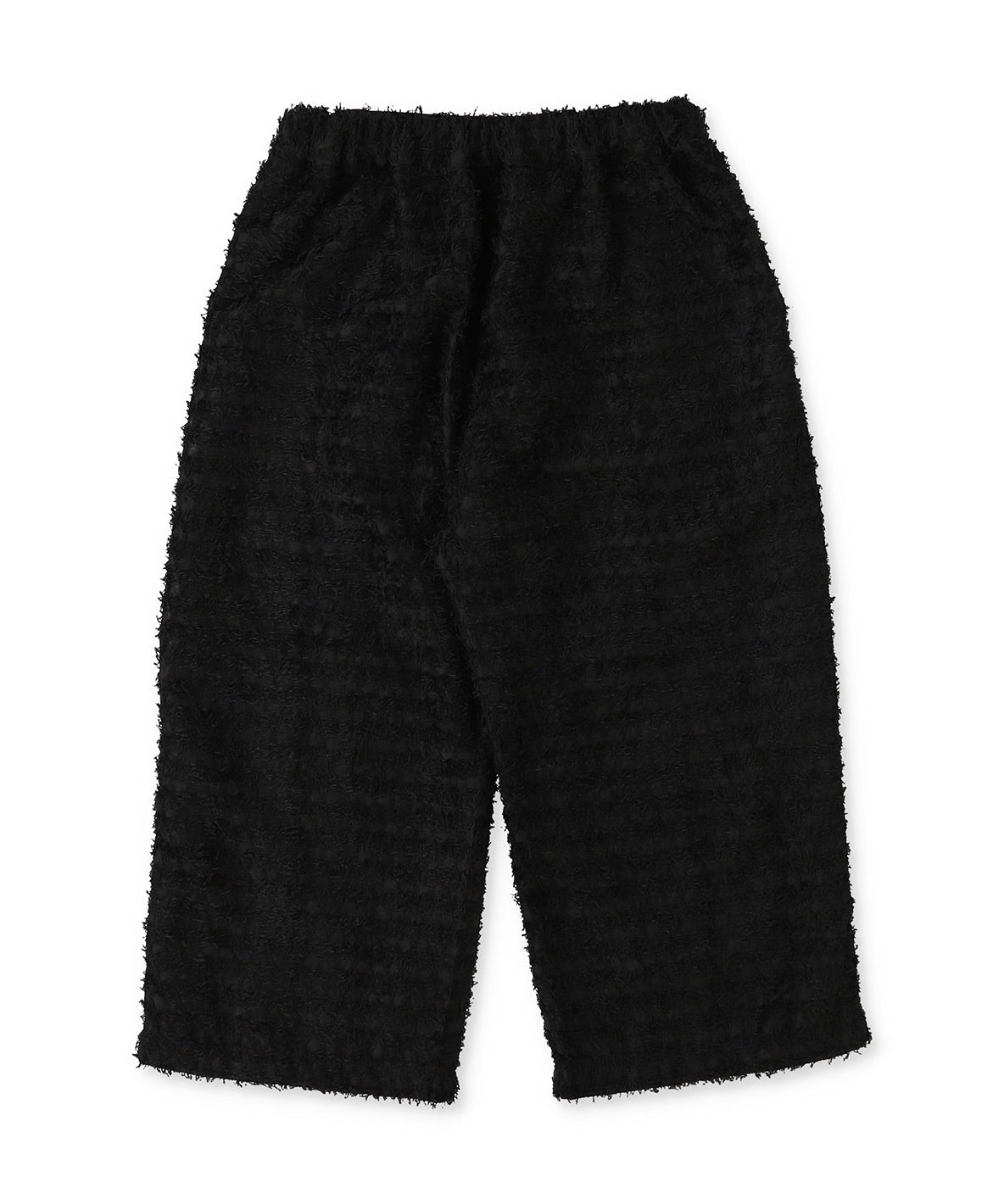 Sheer Shaggy Jacquard Long Pants