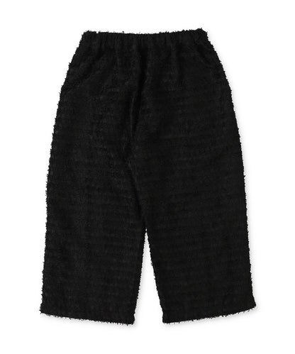 Sheer Shaggy Jacquard Long Pants