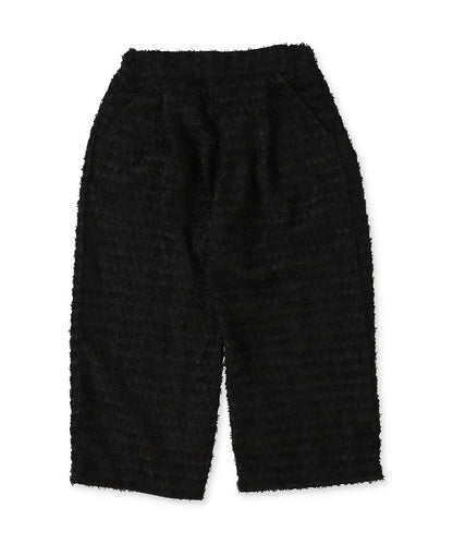 Sheer Shaggy Jacquard Long Pants