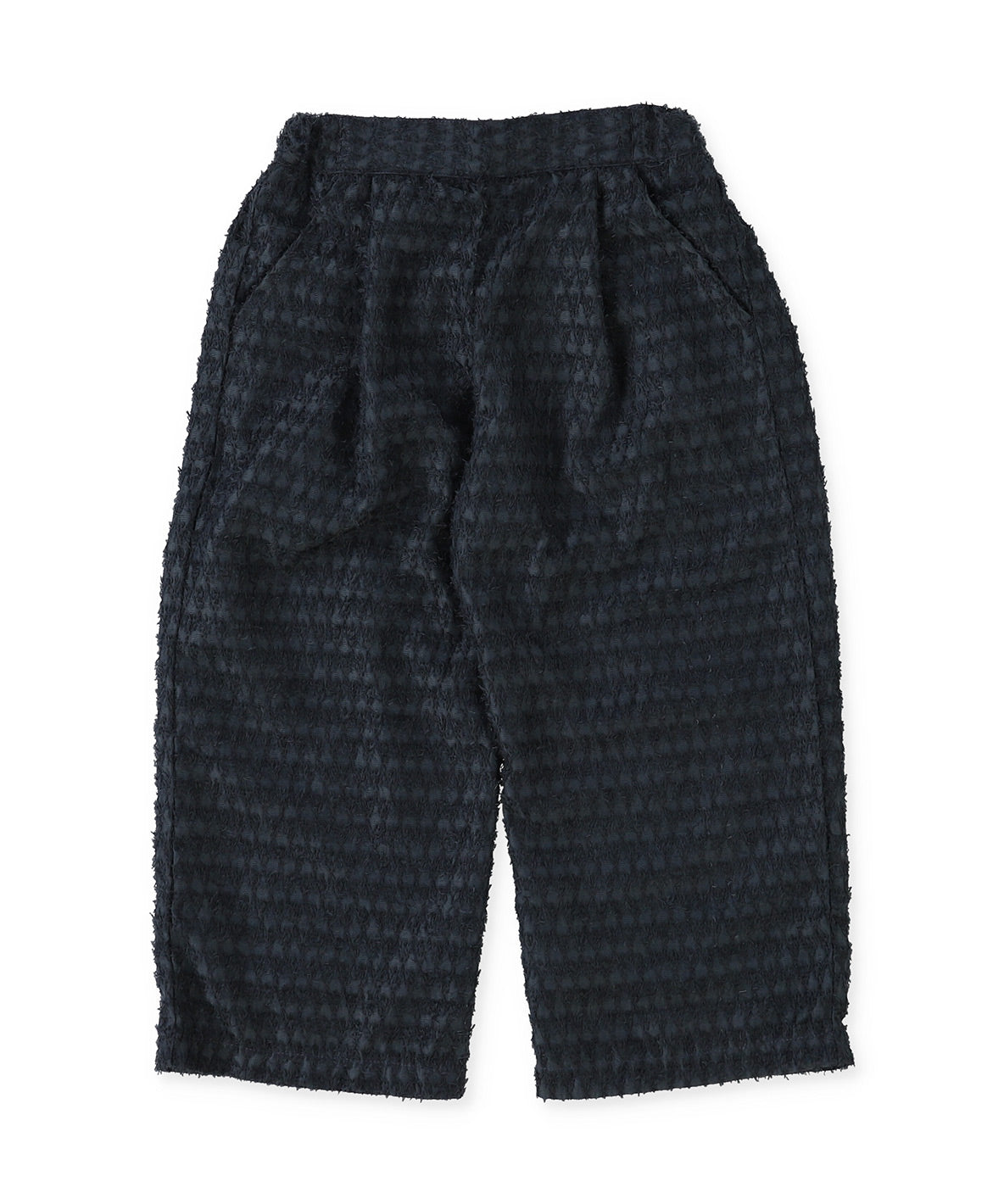 Sheer Shaggy Jacquard Long Pants