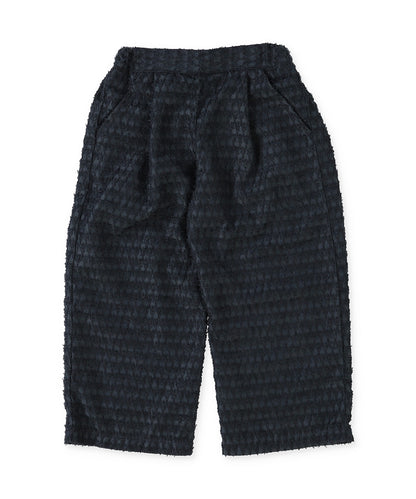 Sheer Shaggy Jacquard Long Pants