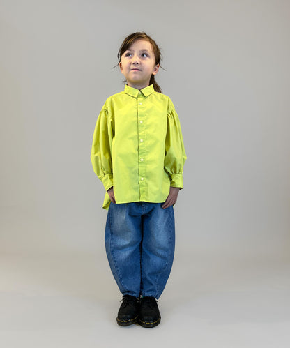 8oz Denim Barrel Leg Long Pants