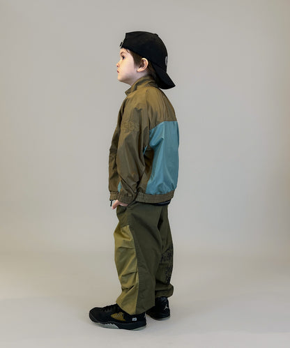 Compact Weather Cloth 2tone Long Pants