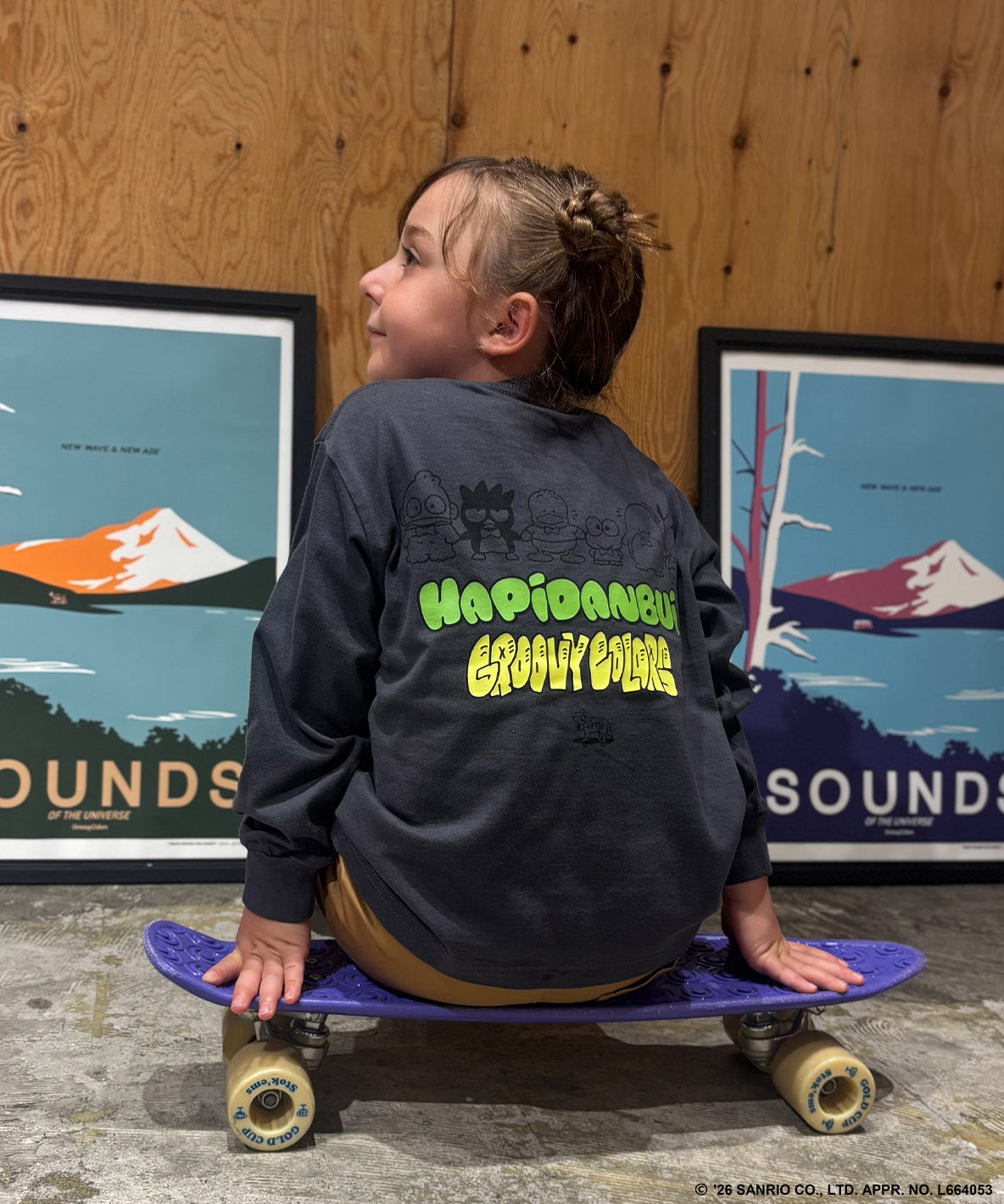 GC×HAPlDANBUl Long Sleeve Tee