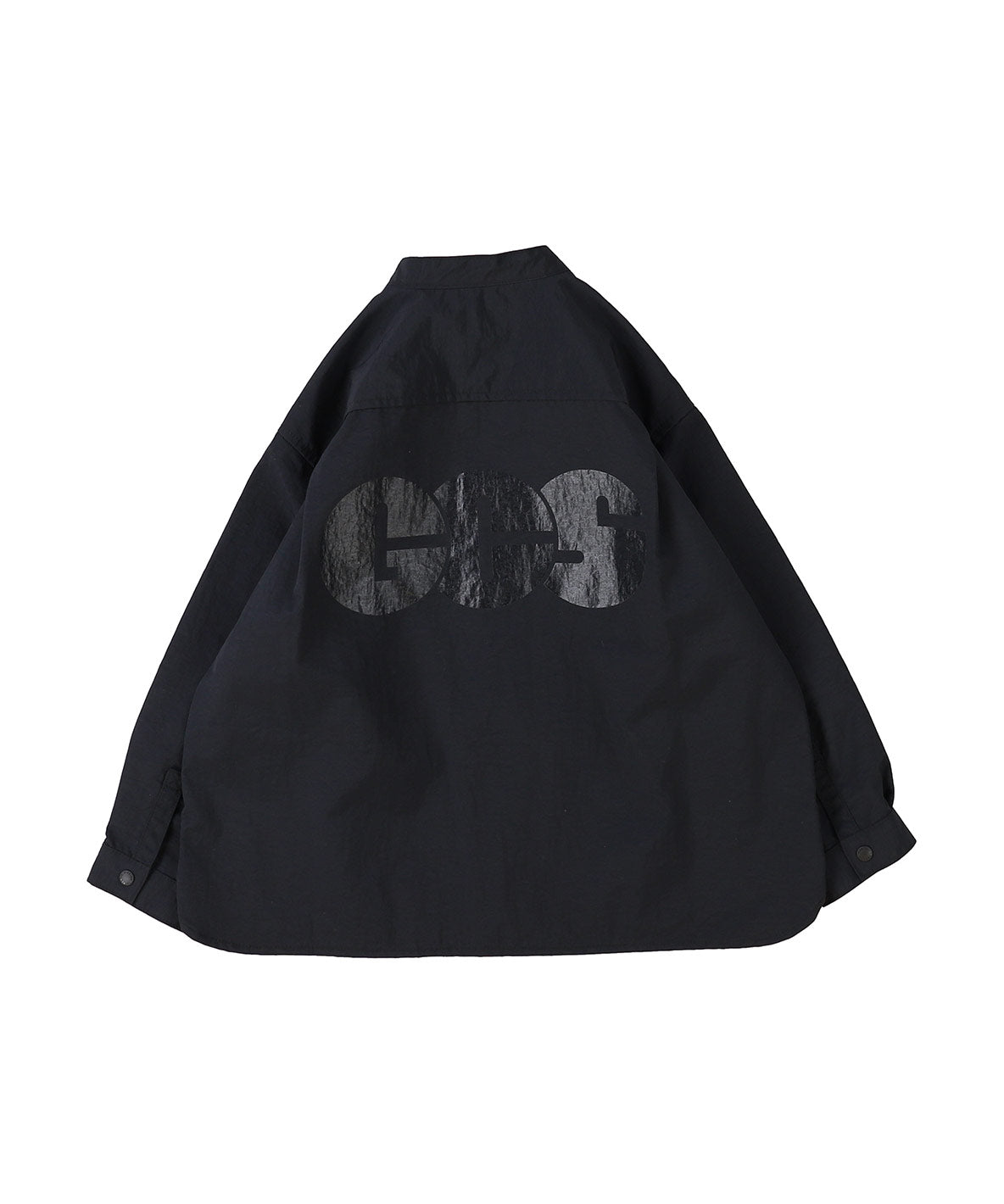 Light shell Taffeta Bandcollar Shirt(MENS)