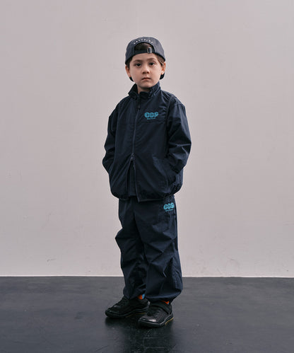 Light shell Taffeta Bandcollar Shirt