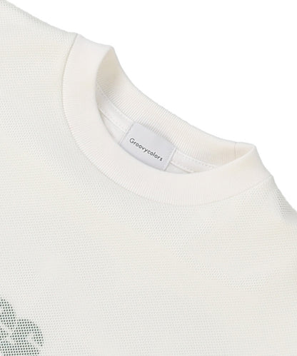 Mesh Layered S/S Tee