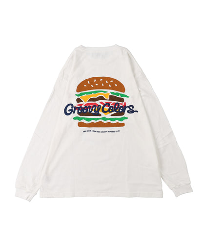 HAMBURGER L/S Tee(MENS)