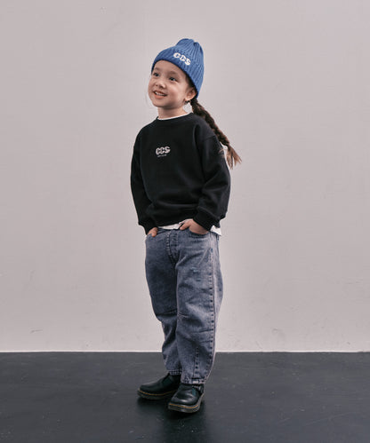 10oz Overdyeing Denim Curved Pants