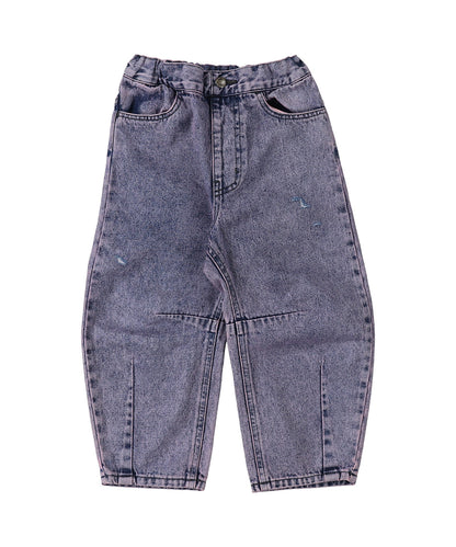 10oz Overdyeing Denim Curved Pants